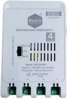 KSHIR Power Supply for 4 Channel (12V 5 Amp) SMPS Worldwide Adaptor