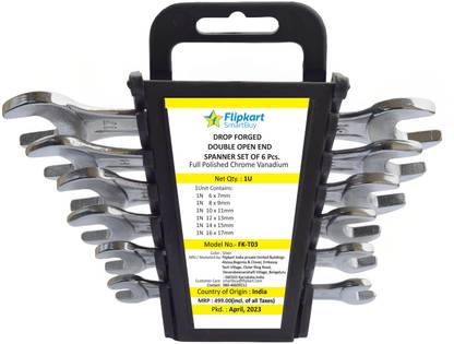 Flipkart SmartBuy FK-T03 CRV Double Sided Open End Wrench