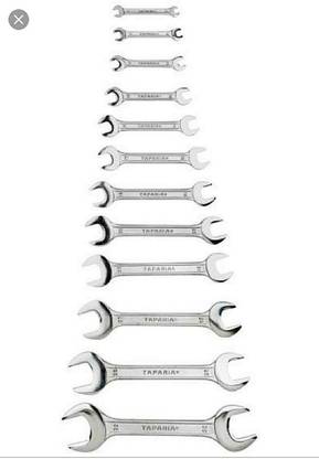 TAPARIA DEP010 DE Spanner Set Taparia DEP010 Double Sided Open End Wrench