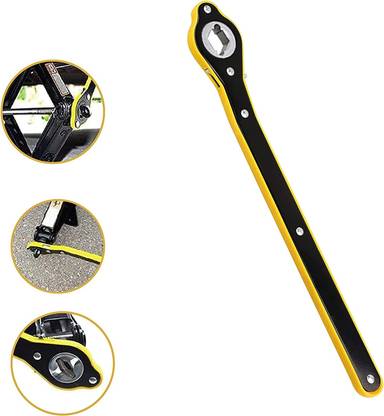 Kesig Labor-saving Jack Ratchet Wrench?360° forward and reverse knob design Labor-saving Jack Ratchet Wrench?360° forward and reverse knob design Single Sided Speciality