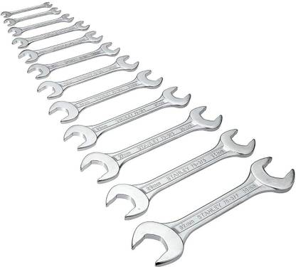 ST LOKHANDWALA Double Open End Spanner Set Matte Finish Double Sided Open End Wrench
