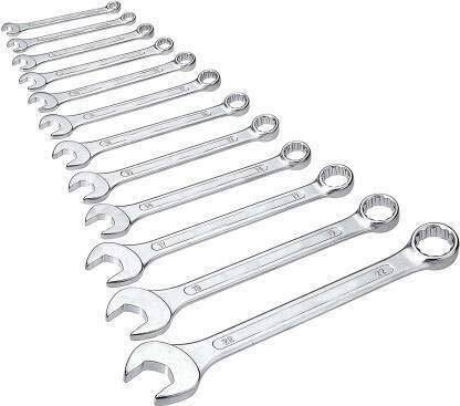 One Stop Shop Combination Spanner Set Double Sided Combination Wrench 12 Spanner Set Double Sided Combination Wrench