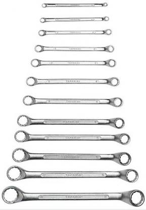 TAPARIA 1808 Ring Spanner Set 1808 Double Sided Open End Wrench