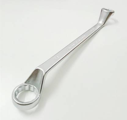 TOM 24x27 mm Deep Offset Ring Spanner Heavy Duty Hardened and Tempered Double Sided Speciality