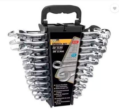 TADMOS TDW-087 spanner wrench set hand tool kit wrench set Double Sided Combination Wrench