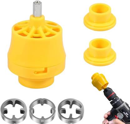 A AND S TOOLS Pipe Threading Dies for Electric Drill, Plastic Pipe Tap Die Set with 3 Dies, 3-Sizes 1/2'', 3/4'', 1'' Single Sided T Type Wrench