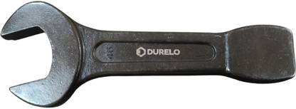 DURELO Slogging Spanner Open End 46 mm, D-SSO-46 | Chrome Vanadium Steel | Black Finish Single Sided Open End Wrench