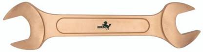 Buraq BQA146-3641 Non Sparking Double Open End Spanner 36mm x 41mm (Aluminium Bronze) Double Sided Open End Wrench