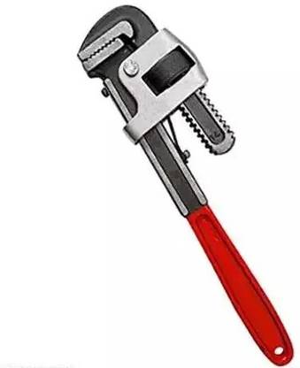 ShreeBalaji Pipe Wrench with Induction Hardened Teeth and Dip Painted Handle Pipe Wrench with Induction Hardened Teeth and Dip Painted Handle Single Sided Pipe Wrench