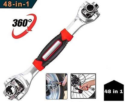 HIRVA Ultimate 48-in-1 Rotating Socket Wrench – TigerGrip Pro Ultimate 48-in-1 Rotating Socket Wrench – TigerGrip Pro Double Sided Socket Wrench