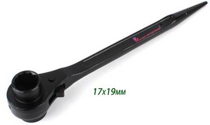 MALFAH ENTERPRISES HANBON 57119 SANDBLASTING TAIL RATCHET 17X19MM Single Sided Rachet Wrench