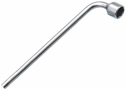 Buram L-Shaped Open End, Hex Car Wheel Nut Spanner Wrench Single Sided Lug Wrench
