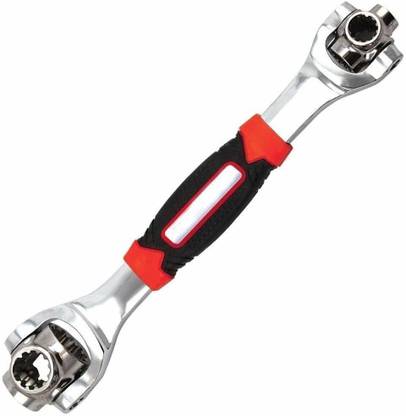 DTORQ 48 in 1 Wrench Tiger Professional Multi-Socket, Standard Size, Multicolour 712-114 Socket Set (Pack of 1) DTORQ 48 in 1 Wrench Tiger Professional Multi-Socket Set 712-114 Double Sided Socket Wrench