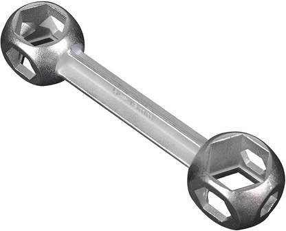 Jungle Theory 6 to 15MM 8-in-1 Hex Bike Wrench | Multi-Function Bicycle Spanner Tool for Quick Repair Double Sided Speciality