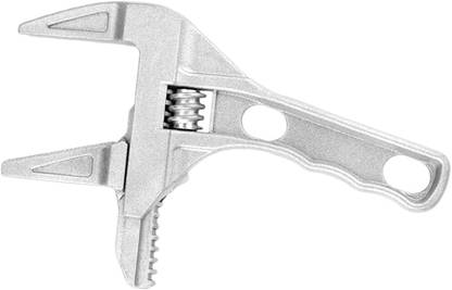 swabs adjustable Wrench Spanner Reversible Jaw Pipe Wrench Self-gripping angled teeth grip pipe Double Sided L Type Wrench