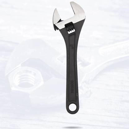 Hillgrove Universal Multi-Function Professional 8 inch with 0-26mm Jaw Opening Capacity Adjustable Wrench Spanner Hand Tool Single Sided Open End Wrench