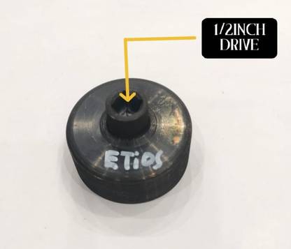 High Q ETIOS CAR ENGINE OIL FILTER WRENCH TOOL CUP WITH 1/2" SQUARE DRIVE / MOBIL OIL FILTER WRENCH TOOL FOR TOYOTA(ETIOS) CAR Single Sided Speciality