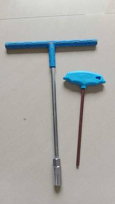 TAPARIA TSW 12 + TAK 4 Single Sided T Type Wrench