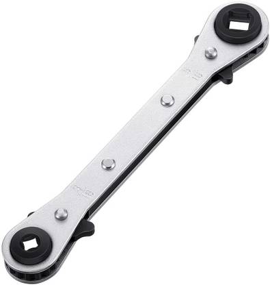 B K Jagan and Co Refrigeration Ratchet Wrench Refrigeration Ratchet Wrench - 4 Size Square Double Sided Rachet Wrench