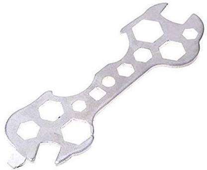 PMW 15 in 1 Steel Wrench/Spanner Repair Tool Kit for Bicycle/Cycle 15 in 1 Steel Wrench/Spanner Repair Tool Kit for Bicycle/Cycle Double Sided Speed Wrench