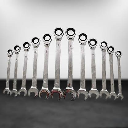 GreenLove New Style Wrench Set for Home Uses 133 Double Sided Combination Wrench