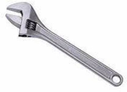 EASTMAN ET 8/200mm Chrome Plated Adjustable Single Sided Open End Wrench