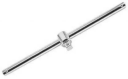 Implemental 1/2'' Drive Sliding T Bar Handle Socket Wrench Spanner 300mm Length 1/2'' Drive Sliding T Bar Handle Socket Wrench Spanner 300mm Length Single Sided Box End Wrench