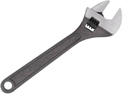 Aldeco 8" Adjustable Wrench with Comfort Grip – Durable & Lightweight Single Sided Open End Wrench