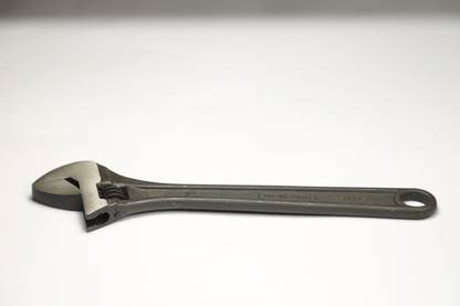 De Neers Adjustable Wrenches (30mm) Opening Capacity DN_1172-10_ADJU_WRENCH_2PCS Single Sided Pipe Wrench