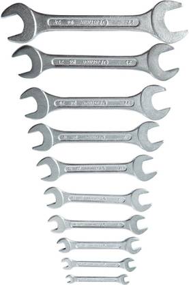 EASTMAN E-2001 Doe Jaw Spanner, CRV Double Sided Open End Wrench
