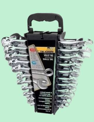 Bee Dee PREMIUM WRENCH TOOL SET-155 set Double Sided Combination Wrench