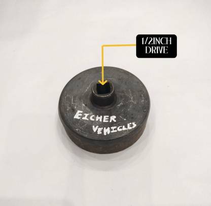 High Q EICHER VEHICLES ENGINE OIL FILTER CUP TYPE WRENCH TOOL OF 1/2" SQUARE DRIVE / MOBIL OIL FILTER WRENCH TOOL FOR EICHER VEHICLES Single Sided Speciality