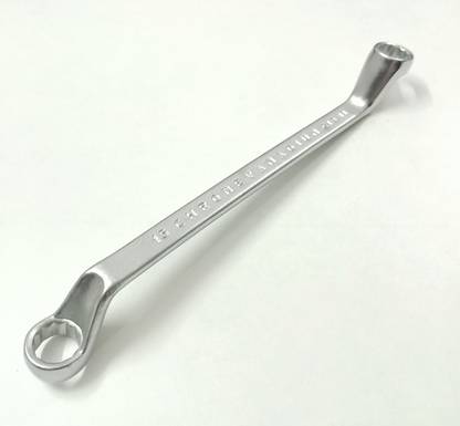 TOM 14x15 mm Deep Offset Ring Spanner Heavy Duty Hardened and Tempered Double Sided Speciality