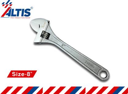 ALTIS 145-8” Adjustable Wrench Single Sided Open End Wrench