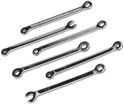 B K Jagan and Co Force 50612 Brake Spanner Set-6pcs Double Sided Combination Wrench