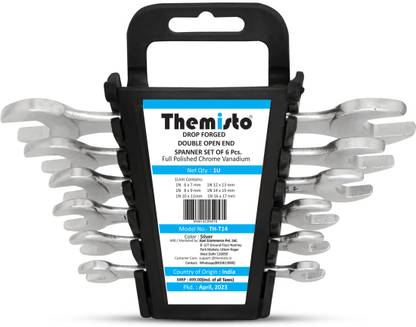 tHemiStO TH-T14 CRV Double Sided Open End Wrench
