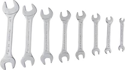 EASTMAN E-2001 Doe Jaw Spanner, CRV Double Sided Open End Wrench