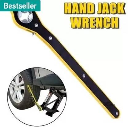 LUHI Jacks Tool_45_Car Labor-Saving Jack Ratchet Wrench Alloy Steel Long Handle Car Labor-Saving Jack Ratchet Wrench Alloy Steel Long Handle Single Sided Speed Wrench