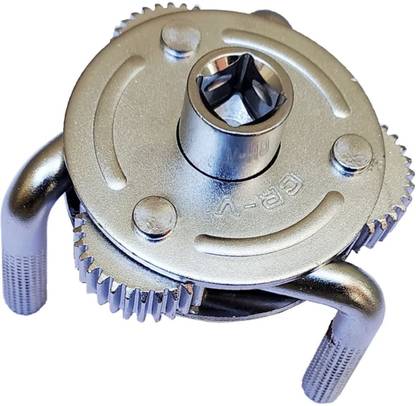 High Q 1PC AUTOMOBILES 2 WAY OIL FILTER WRENCH TOOL , CAR REPAIRING AUTO OIL FILTER WRENCH TOOL WITH 3 LEGS OR JAWS Single Sided Open End Wrench