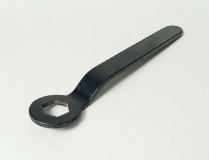 TOM 17 mm Bent Ring Spanner for 2 Wheeler Repairing Tappet Cover Nut Spanner Single Sided Speciality