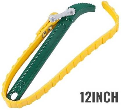 Tarun 1234 12" Belt Type Oil Filter Wrench Single Sided Pipe Wrench