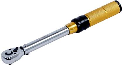 DURELO TORQUE WRENCH PRESET CLICK TYPE 1/4" Sq.Dr 2-24NM DTW-14/24R Single Sided Rachet Wrench