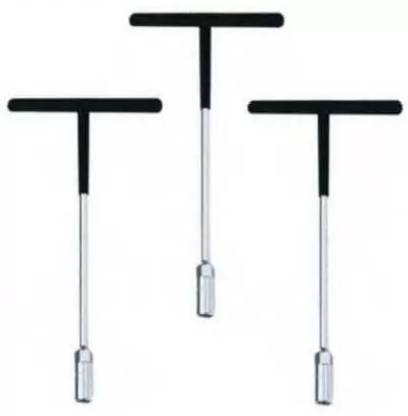 Ojasnayyar pack of 3 combo Single Sided T Type Wrench 8mm,10mm,12mm t spanner pack of 3 combo Single Sided T Type Wrench 8mm,10mm,12mm t spanner Single Sided T Type Wrench