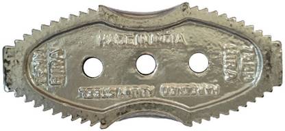 B K Jagan and Co spare jaw chain pipe wrench 4inch Spare Jaw Chain Pipe Wrench Single Sided Pipe Wrench