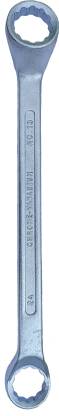 GSK Cut Chrome Plated Ring Spanner Size 24x27 For Automobiles, Garage, Vehicle, Tractor, Tool Kit Double Sided Speciality