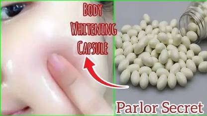 Gabbu Facial Capsule for Skin Facial/Brightning,200 Pcs Helps to Marks & SpotsRemoval Wrinkle Eye & Face Eraser
