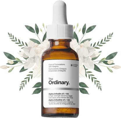 THE ORDINARY Skin Brightening Serum with Alpha Arbutin 2% + Hyaluronic Acid Wrinkle Eye & Face Eraser