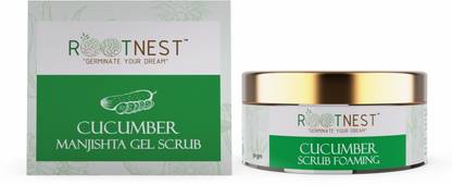 ROOTNEST Cucumber gel scrub 50gm Wrinkle Eye & Face Eraser
