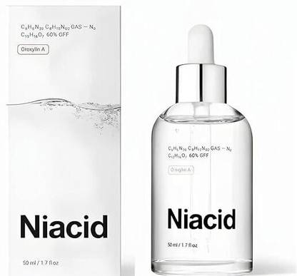 fezora Natural Niacid Face Serum - Skin Brightening Serum, Serum (pack of 1) Wrinkle Eye & Face Eraser