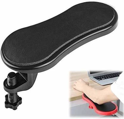 KARTUNBOX Arm Rest Support - Computer/ Table Desk and Chair Dual Purpose Attachable Wrist Support for Home & Office - Ergonomic Designed & Adjustable Mouse Pad Arm-Stand Desk - Arm Support Bracket Pallet Rack - Multicolor – Set of 1 Wrist Rest